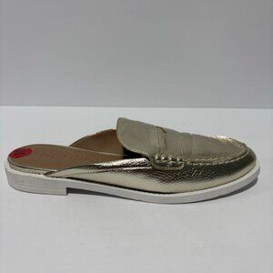 Aerosoles Women’s Sally, Gold Slip-On Loafers, Size 10 M